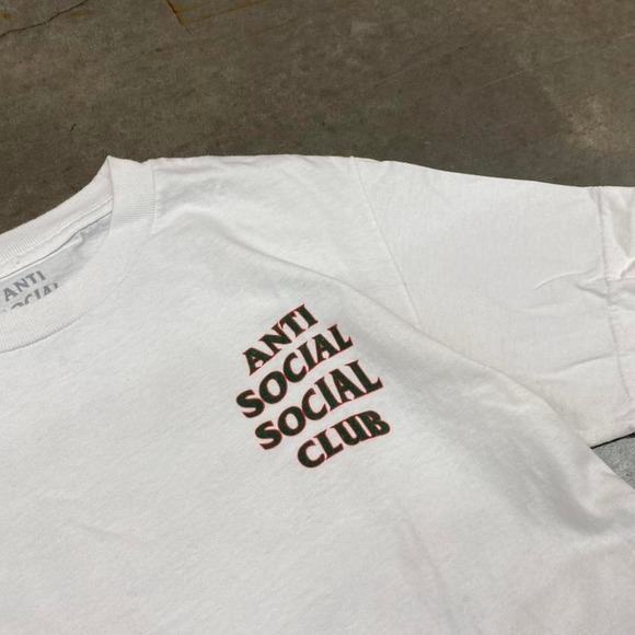 White Anti Social Social Club T-shirt - Picture 2 of 6